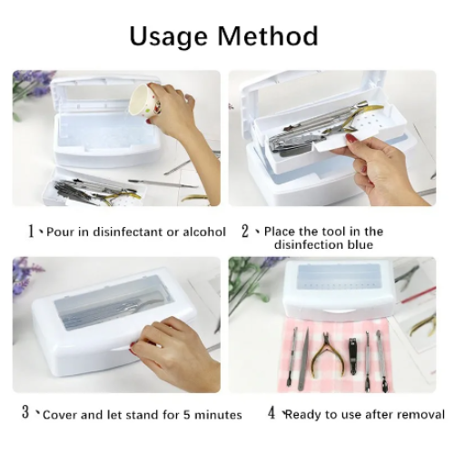 Container for sterilizing instruments