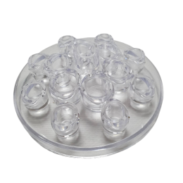 Acrylic round cap stand
