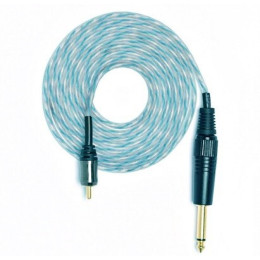 Clip cord transparent RCA straight
