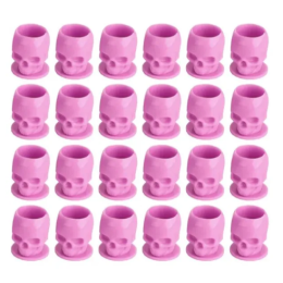 Paint Caps Skull Pink