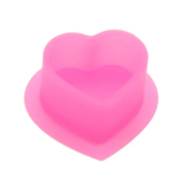Silicone caps Heart Pink