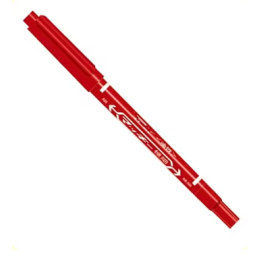 Permanent marker double-sided