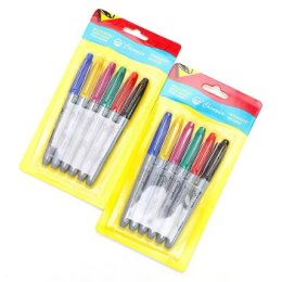Set of permanent markers Chenyun 6pcs