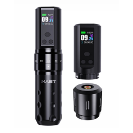 Tattoo machine Mast Fold 2 Pro WQP-075 with 2 batteries