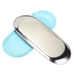 Colored oval tool tray