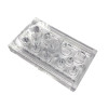 Square acrylic cap stand with 9 holes