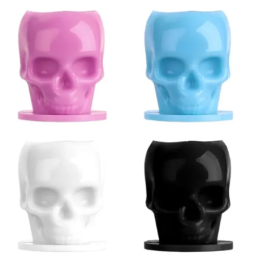Paint caps Skull Black