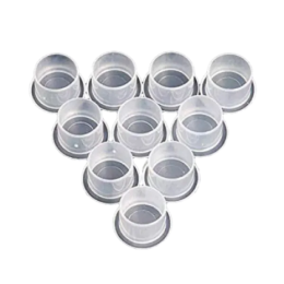 Acrylic caps on a stand 20mm (transparent)